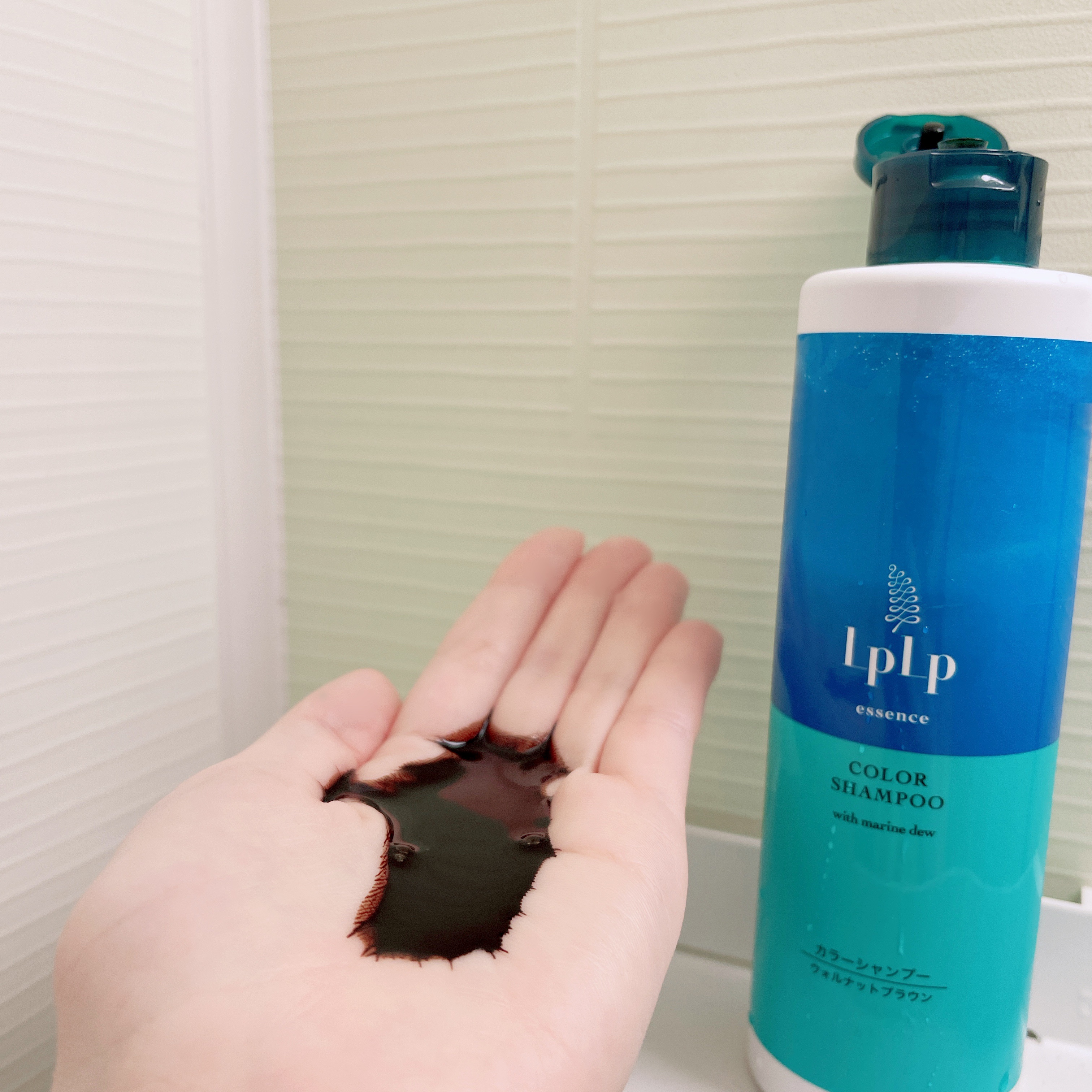 LPLP essence カラーシャンプー/カラープロテクトコンディショナー/LPLP(ルプルプ)/市販シャンプーを使ったクチコミ（3枚目）