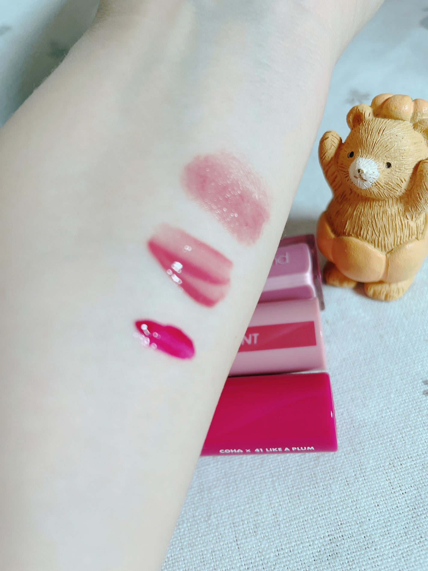 ジューシーラスティングティント/rom&nd/リップティントを使ったクチコミ(2枚目)