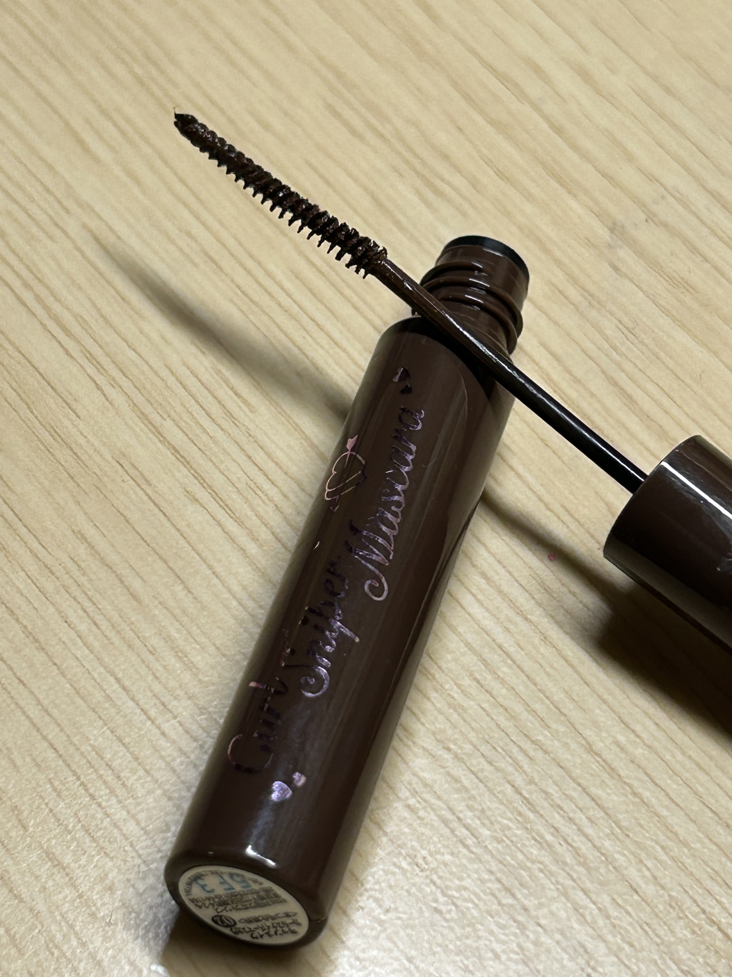 カールスナイパーマスカラ 02 ナチュラルブラウン/キャンメイク/マスカラを使ったクチコミ（2枚目）