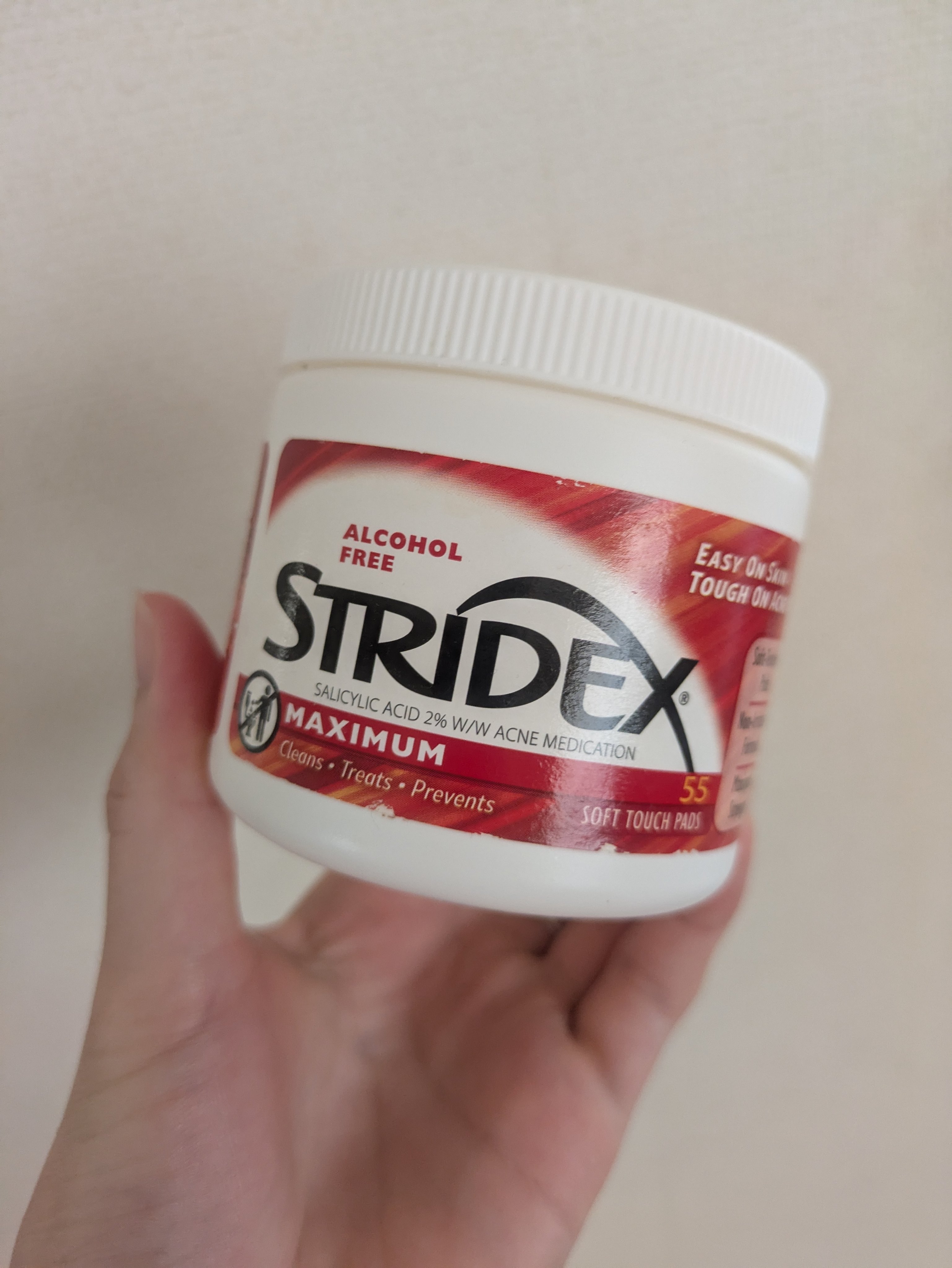 1ステップ ニキビコントロール マキシマム/STRIDEX/ピーリングを使ったクチコミ（1枚目）