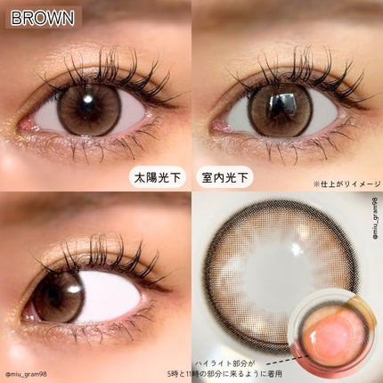 secret tint/OLENS/1ヶ月(1MONTH)カラコンを使ったクチコミ(4枚目)