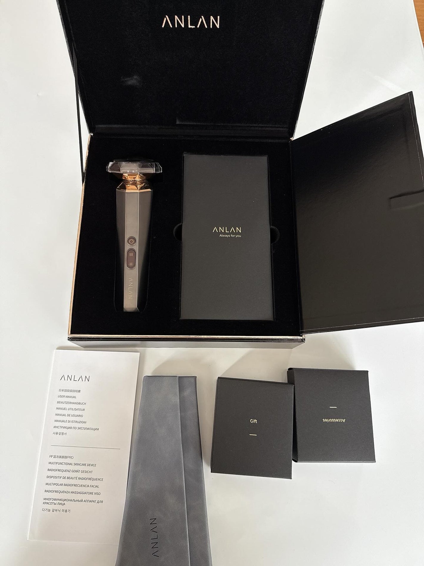 RF温冷美顔器PRO/ANLAN/美顔器・マッサージを使ったクチコミ(4枚目)