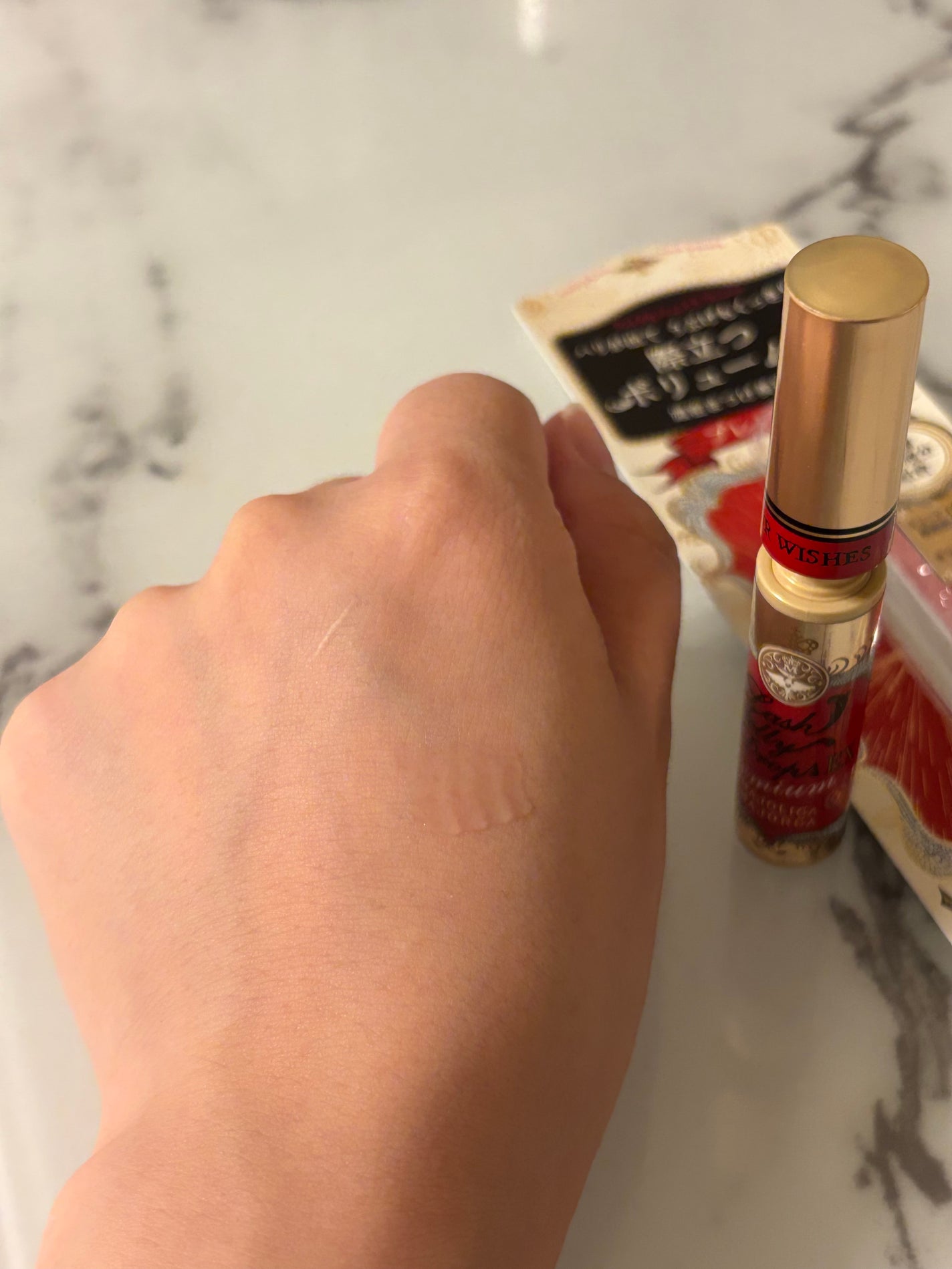 ラッシュジェリードロップ EX プレミアム/MAJOLICA MAJORCA/まつげ美容液を使ったクチコミ(3枚目)