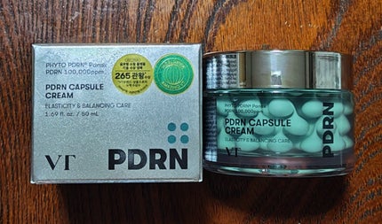 PDRN カプセルクリーム 100/VT/フェイスクリームを使ったクチコミ(1枚目)
