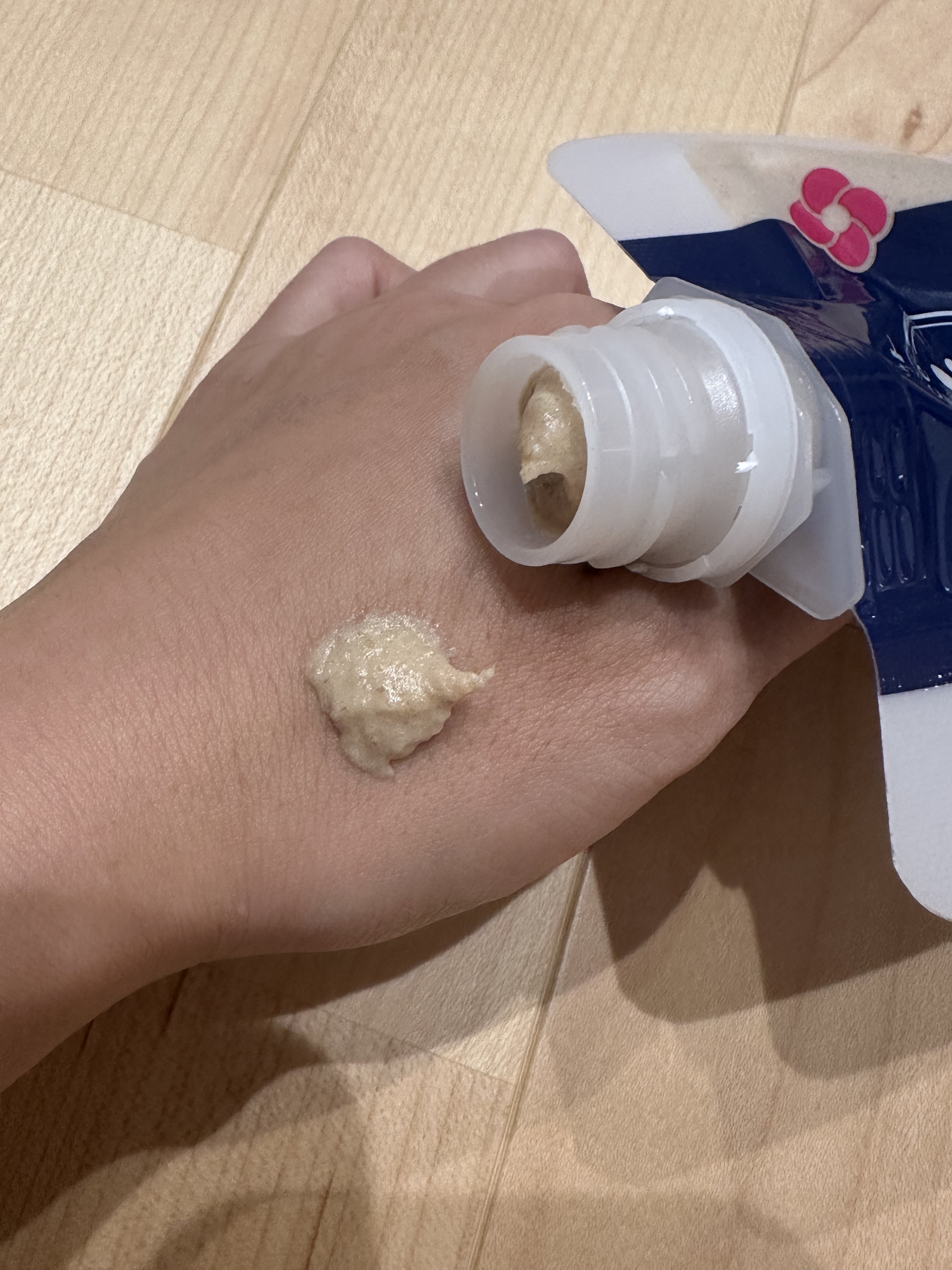 江戸こすめ 米ぬかのパック/ロゼット/洗い流すパック・マスクを使ったクチコミ（3枚目）