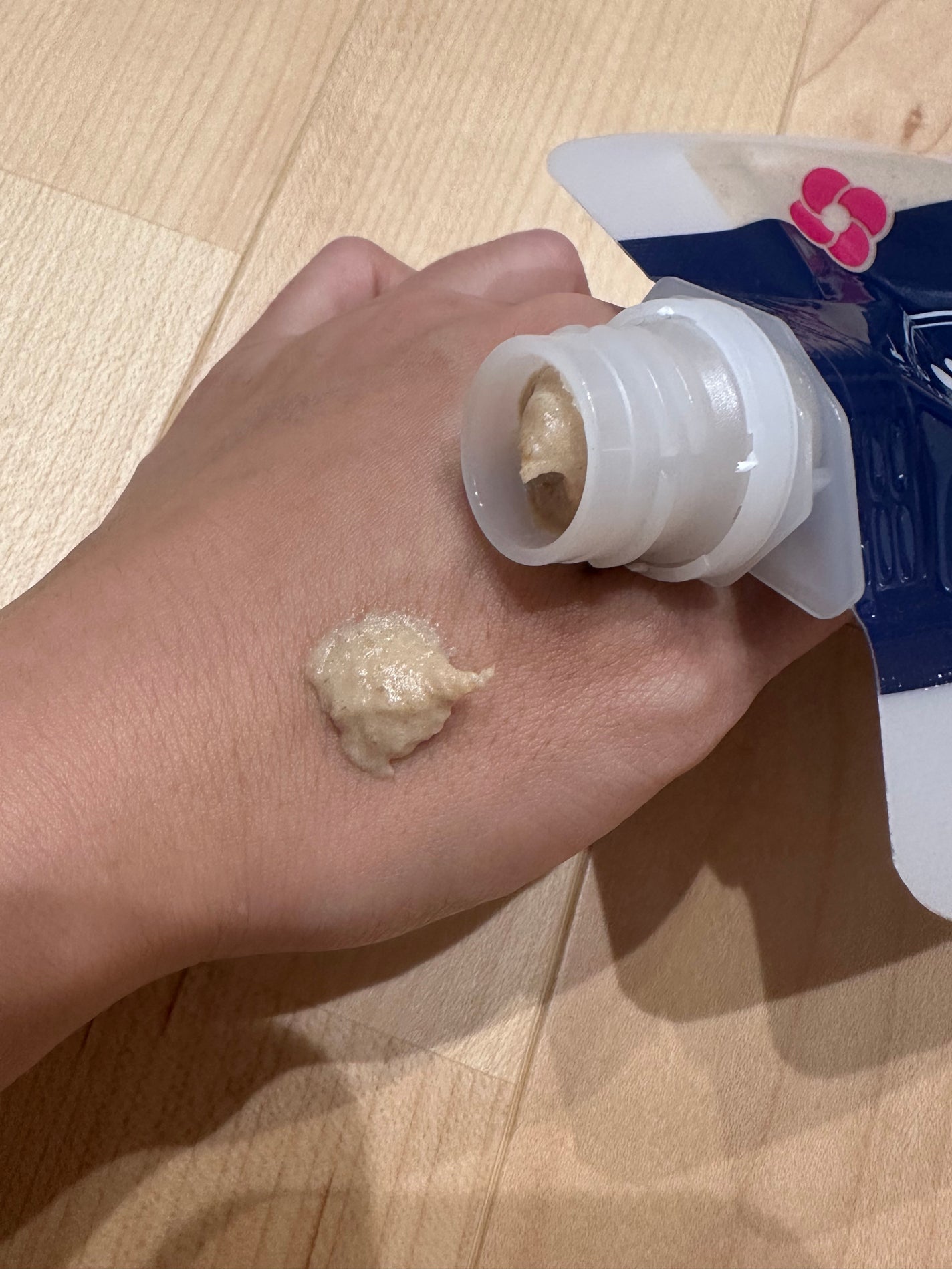 江戸こすめ 米ぬかのパック/ロゼット/洗い流すパック・マスクを使ったクチコミ(3枚目)