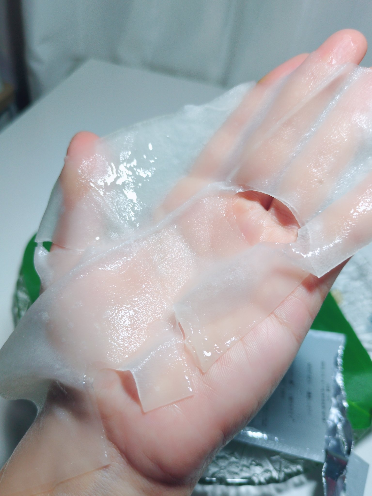 ラッチェシートマスク （濃密しっとり)/laccche/シートマスク・パックを使ったクチコミ（2枚目）