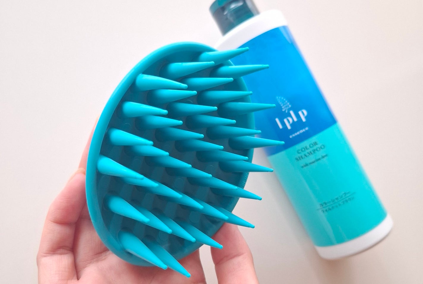 LPLP essence カラーシャンプー/カラープロテクトコンディショナー/LPLP(ルプルプ)/市販シャンプーを使ったクチコミ(2枚目)