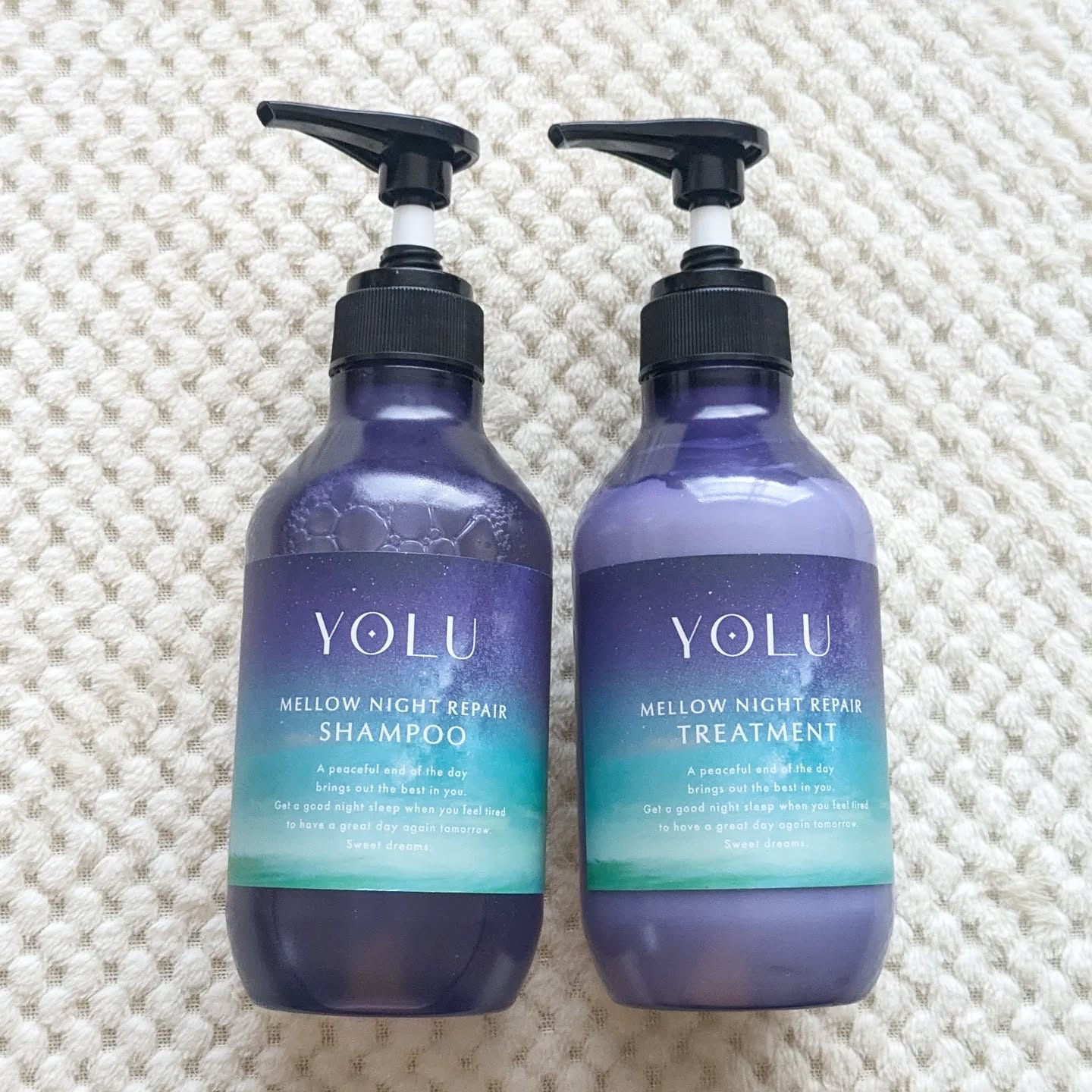 ヨル　メロウナイトリペアヘアミルク/YOLU/ヘアミルクを使ったクチコミ（2枚目）