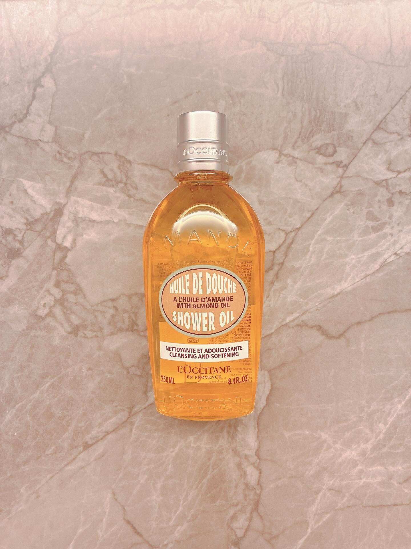 アーモンド モイスチャライジングシャワーオイル/L'OCCITANE/ボディソープを使ったクチコミ（1枚目）