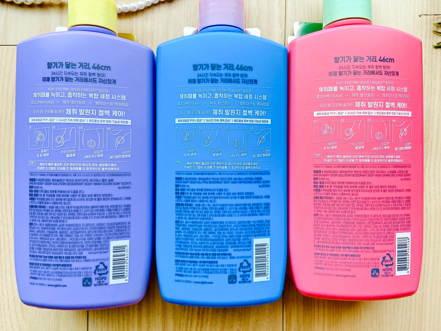 ボディウォッシュ クリーンソープ/46cm/ボディソープを使ったクチコミ(4枚目)