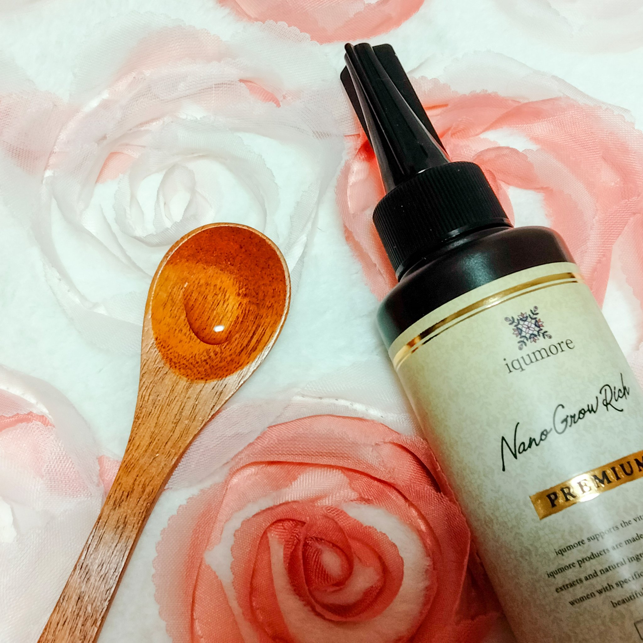 イクモアナノグロウリッチプレミアム/iqumore/頭皮ローションを使ったクチコミ（3枚目）