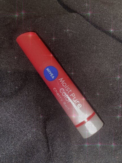 モイストピュアカラーリップ/ニベア/リップクリームを使ったクチコミ(1枚目)