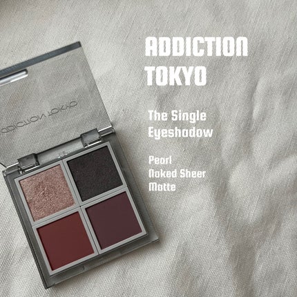アディクション ザ シングル アイシャドウ マット/ADDICTION/単色アイシャドウを使ったクチコミ(1枚目)