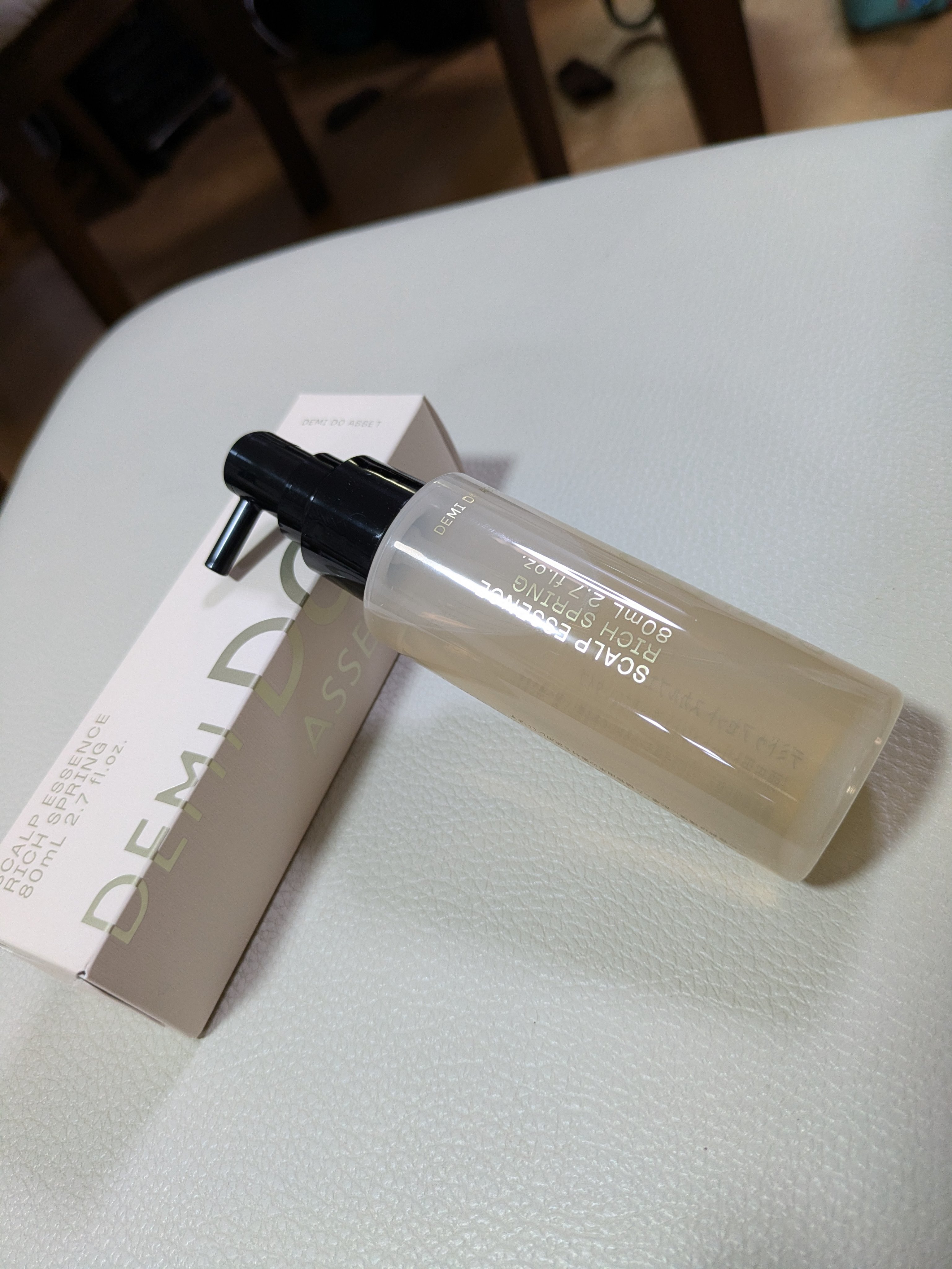 アセット スカルプエッセンス リッチスプリング/DEMI DO/頭皮ローションを使ったクチコミ（1枚目）