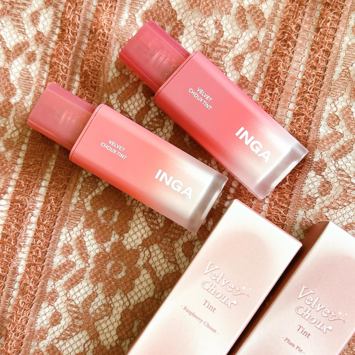 ベルベットシューティント/INGA/リップティントを使ったクチコミ（1枚目）