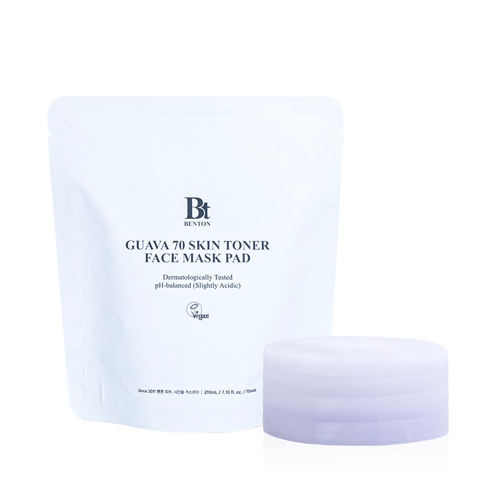 グアバ 70 スキン トナー パッド 70枚入り(詰め替え用) BENTON