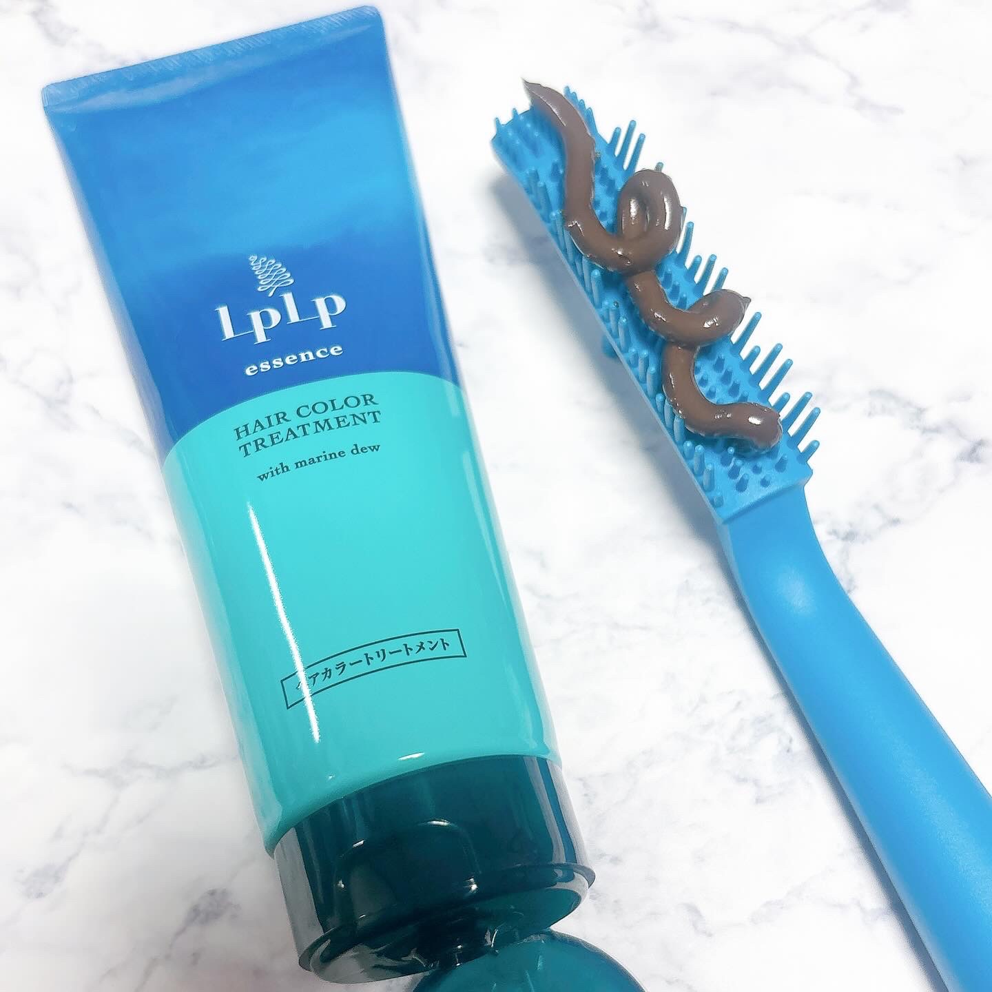 エッセンスカラートリートメント/LPLP(ルプルプ)/ヘアカラーを使ったクチコミ（3枚目）