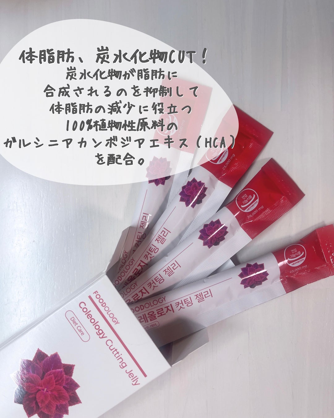 コレオロジーカットゼリー/FOODOLOGY/食品を使ったクチコミ(3枚目)