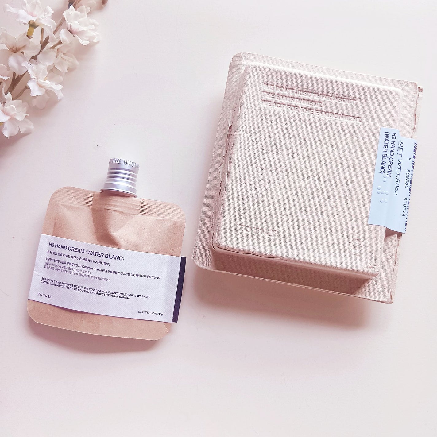 ORGANIC CENTELLA WATER 63.8% H2 HAND CREAM(SCENTFREE)/TOUN28/ハンドクリームを使ったクチコミ(2枚目)