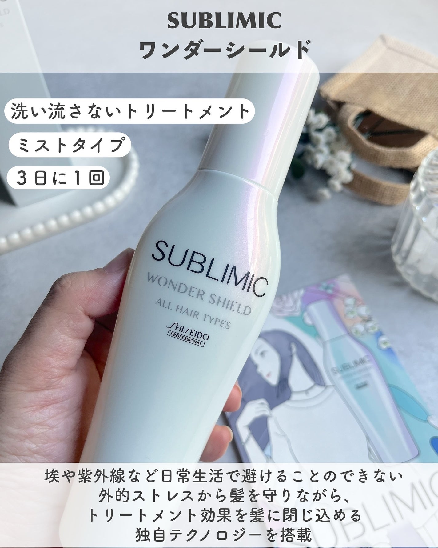 ワンダーシールド/サブリミック/アウトバストリートメントを使ったクチコミ(2枚目)