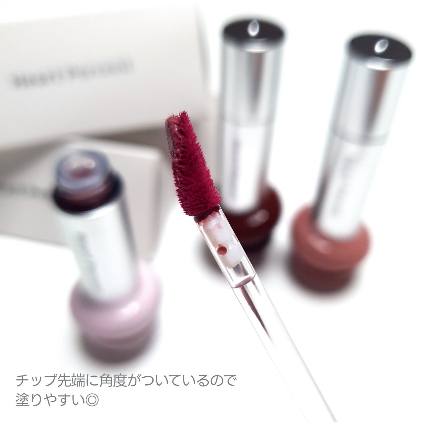 ドットオンムードワンウェイグロイティント/Heart Percent/リップティントを使ったクチコミ(4枚目)