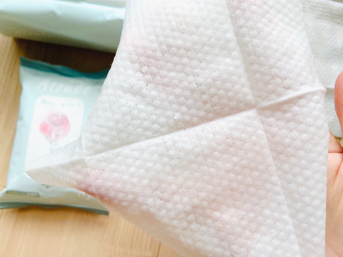 Atsude 乾かない手口ふき/AIRFRIC/ボディシートを使ったクチコミ(10枚目)