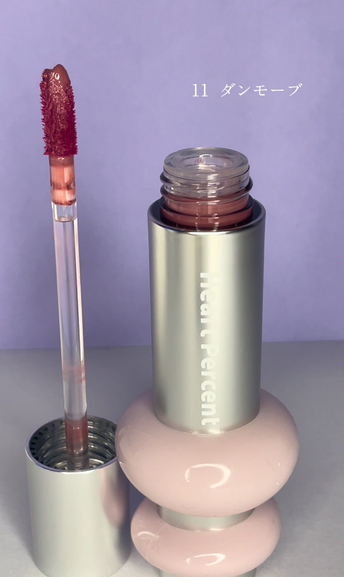 ドットオンムードワンウェイグロイティント/Heart Percent/リップティントを使ったクチコミ(3枚目)