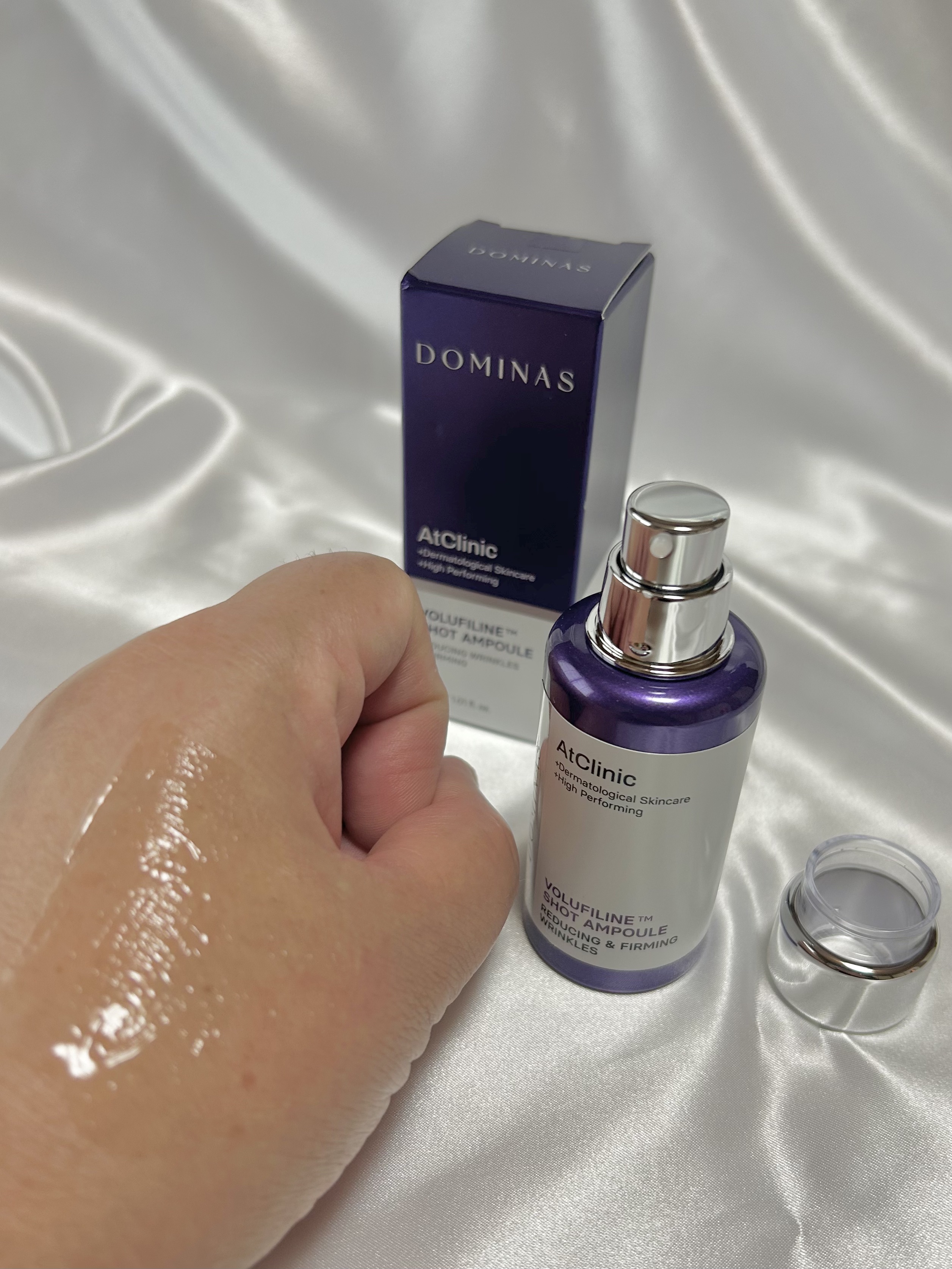 アットクリニック ボルフィリン リンクルショット アンプル/DOMINAS/美容液を使ったクチコミ（3枚目）