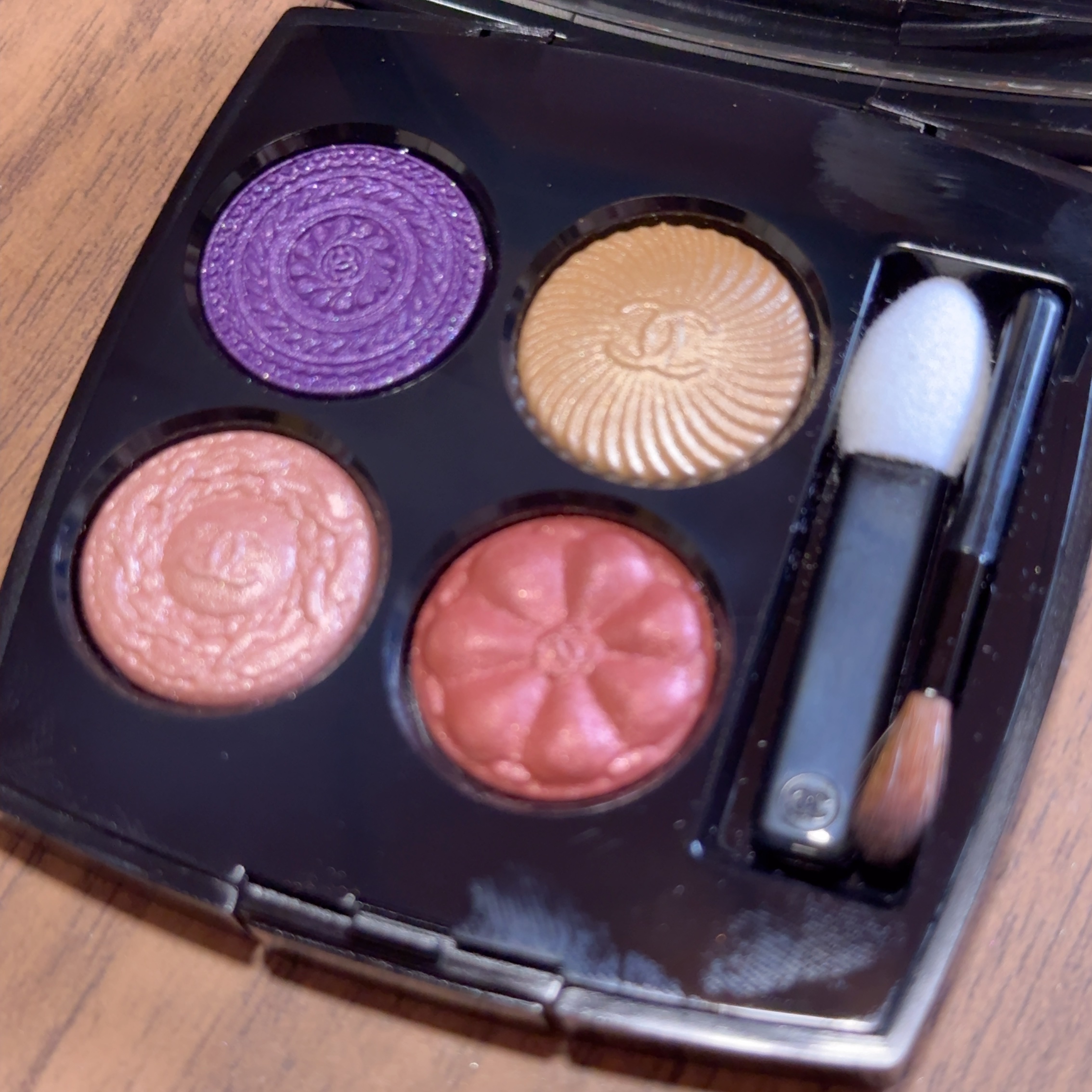 レ キャトル オンブル ブトン/CHANEL/アイシャドウパレットを使ったクチコミ（2枚目）