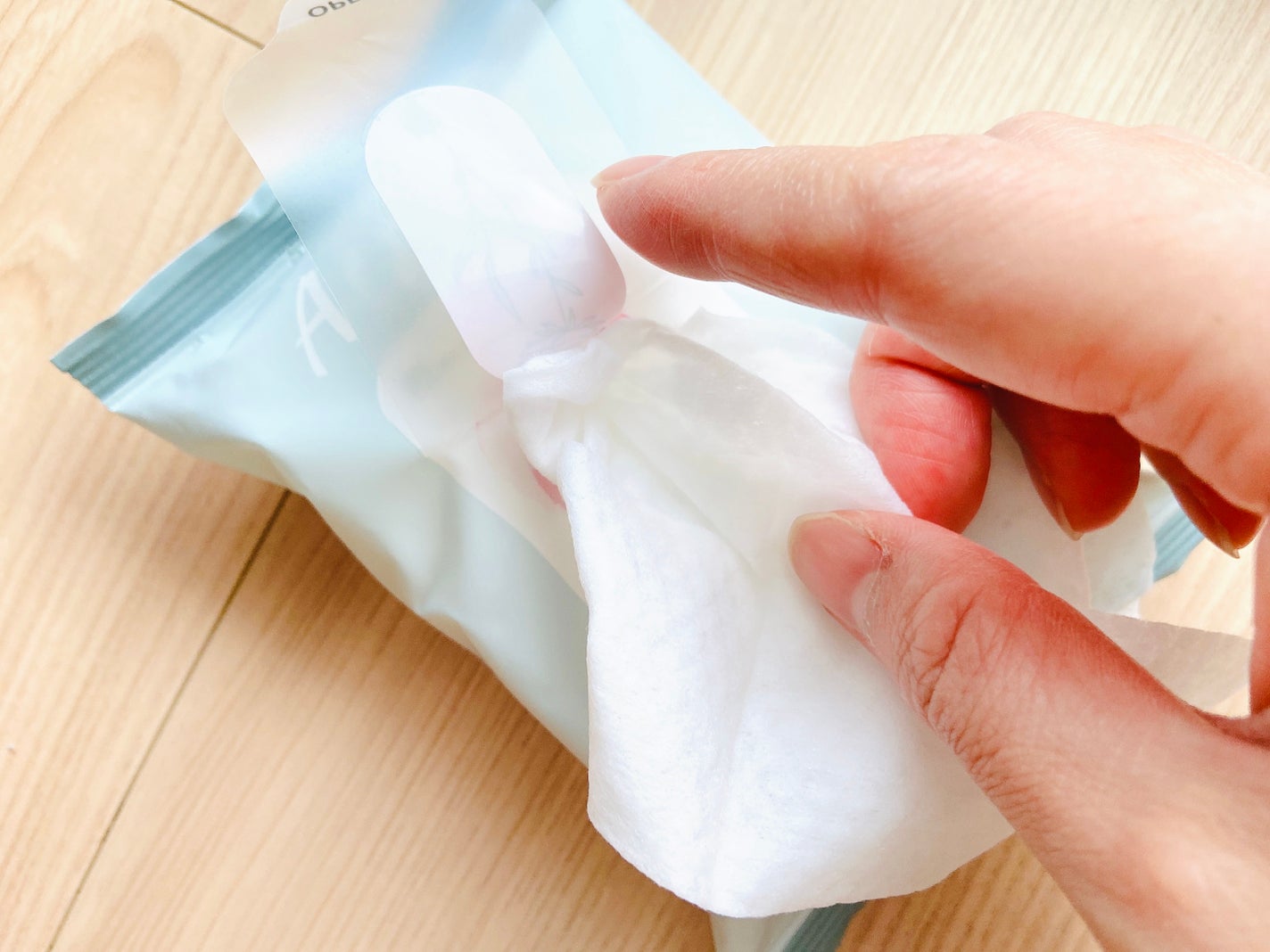 Atsude 乾かない手口ふき/AIRFRIC/ボディシートを使ったクチコミ(5枚目)