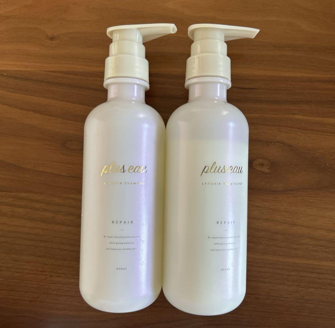 リポアシャンプー/リポアトリートメント/plus eau/市販シャンプーを使ったクチコミ（1枚目）