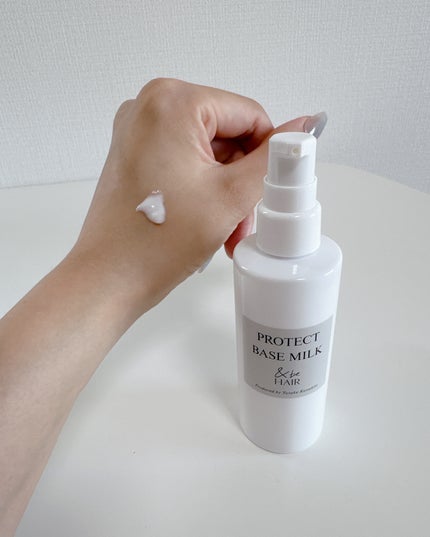 &be プロテクトベースミルク リッチマグノリアの香り/&be HAIR/ヘアミルクを使ったクチコミ(2枚目)