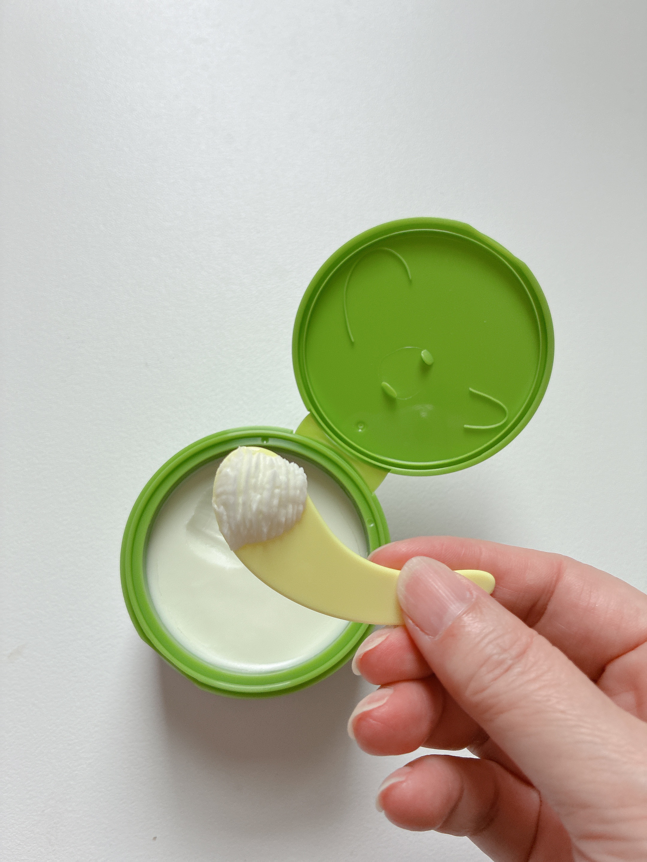 緑豆毛穴クレンジングミルクバーム/beplain/クレンジングバームを使ったクチコミ（2枚目）