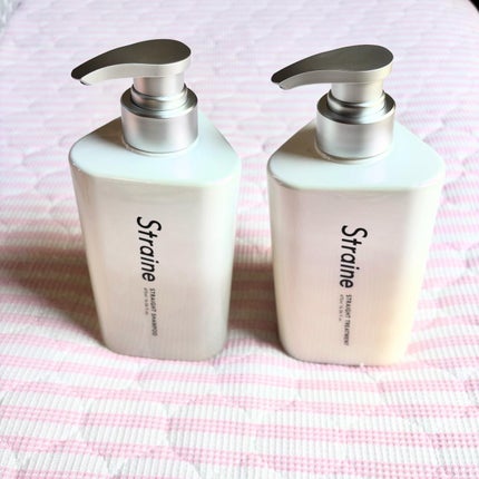 ストレートシャンプー/ストレートトリートメント ホワイトブロッサムの香り/Straine/市販シャンプーを使ったクチコミ(1枚目)