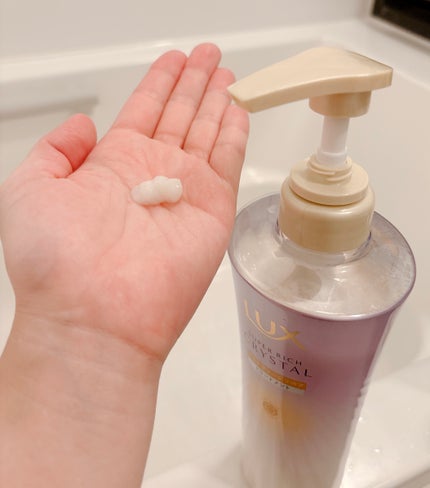 スーパーリッチクリスタル マルチダメージリペア ヘアオイル/LUX/ヘアオイルを使ったクチコミ(2枚目)
