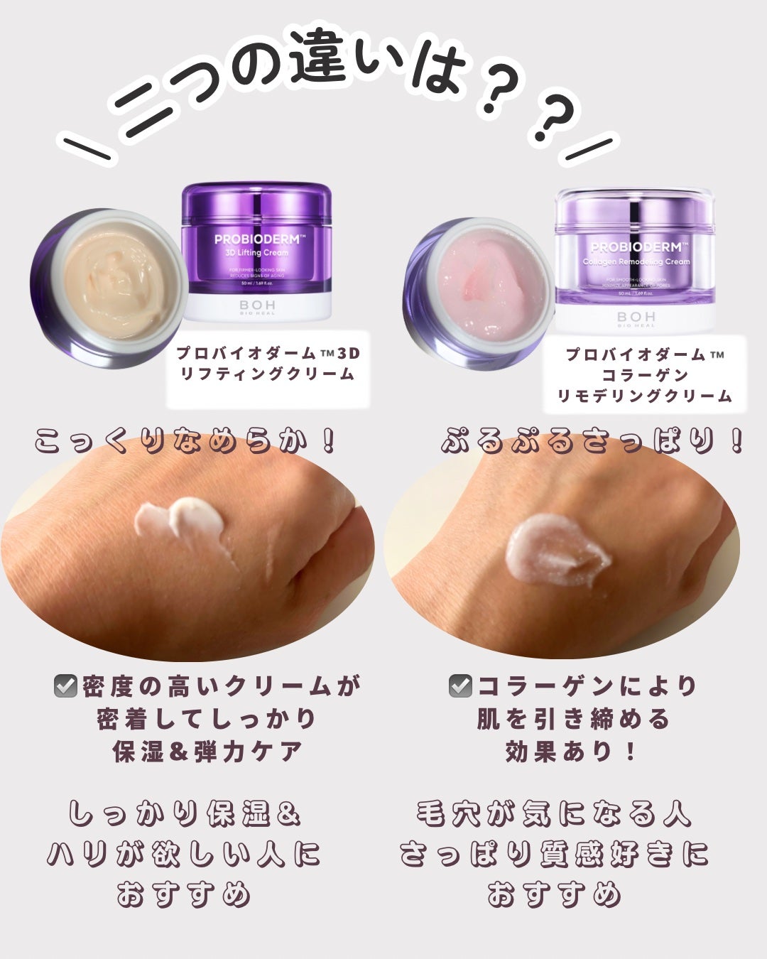 バイオヒールボ プロバイオダーム 3Dリフティングクリーム/BIOHEAL BOH/フェイスクリームを使ったクチコミ(4枚目)