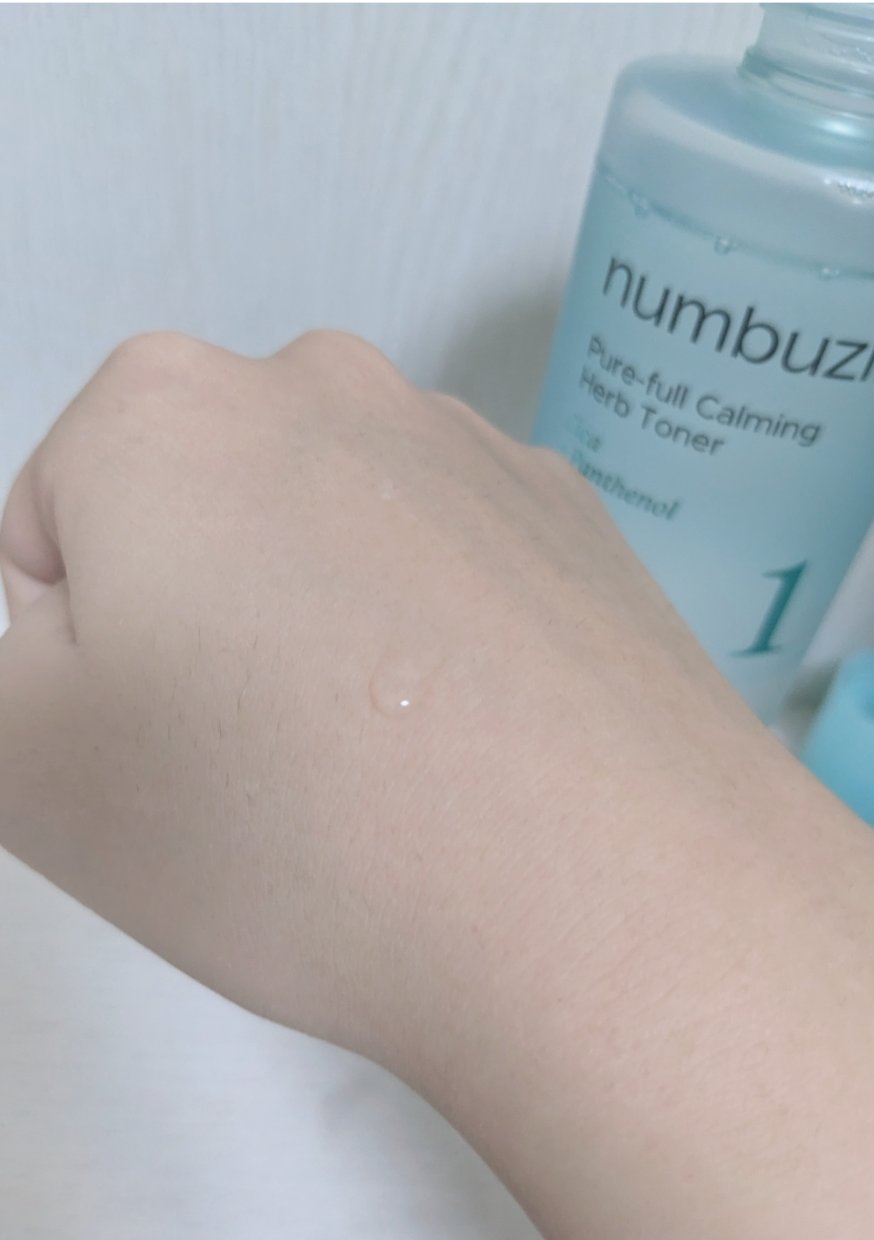 1番 青草たっぷり93％整肌トナー/numbuzin/化粧水を使ったクチコミ（2枚目）