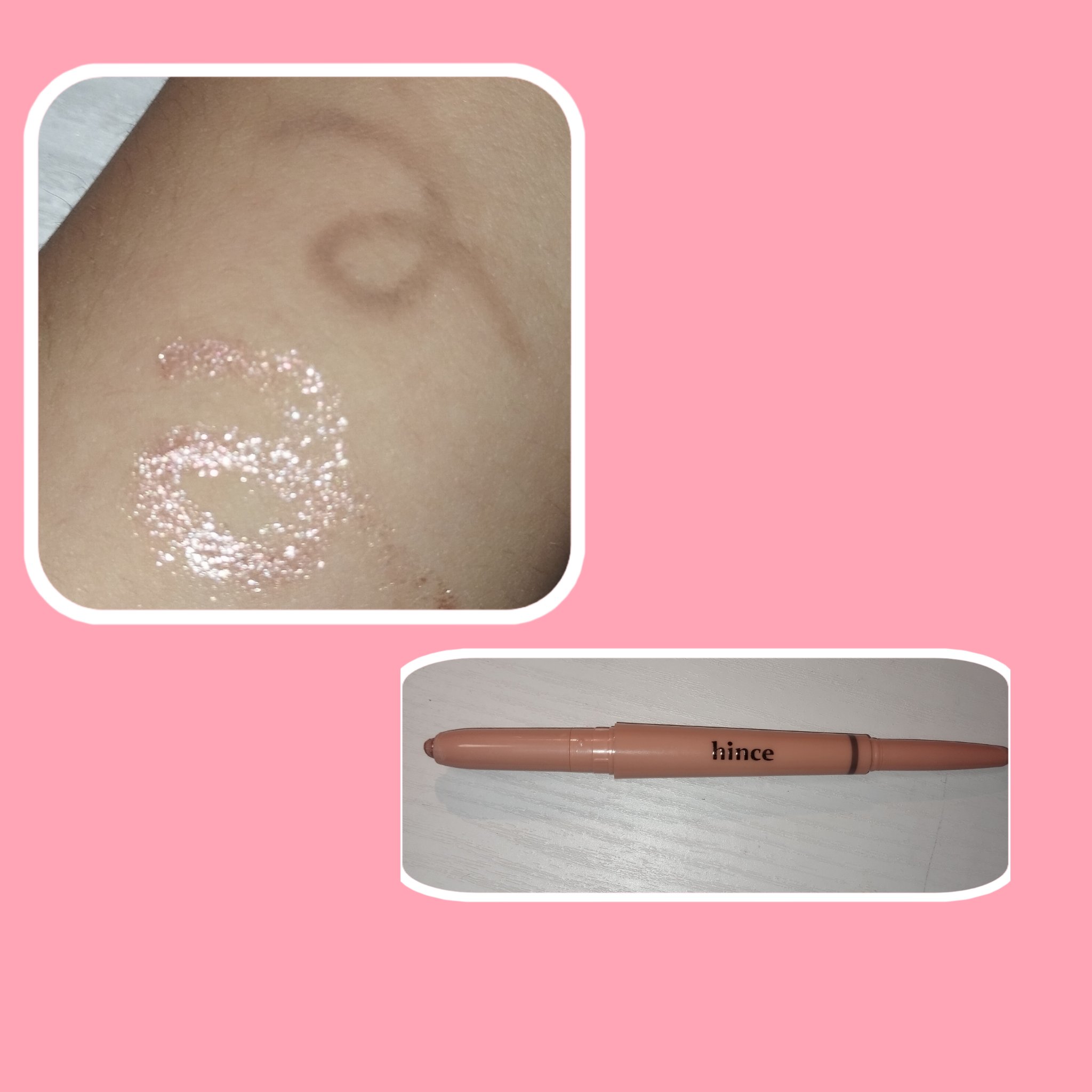 ニューデップスデュアルカラースティック 02 クールボリュームライナー/hince/スティックアイシャドウを使ったクチコミ（2枚目）