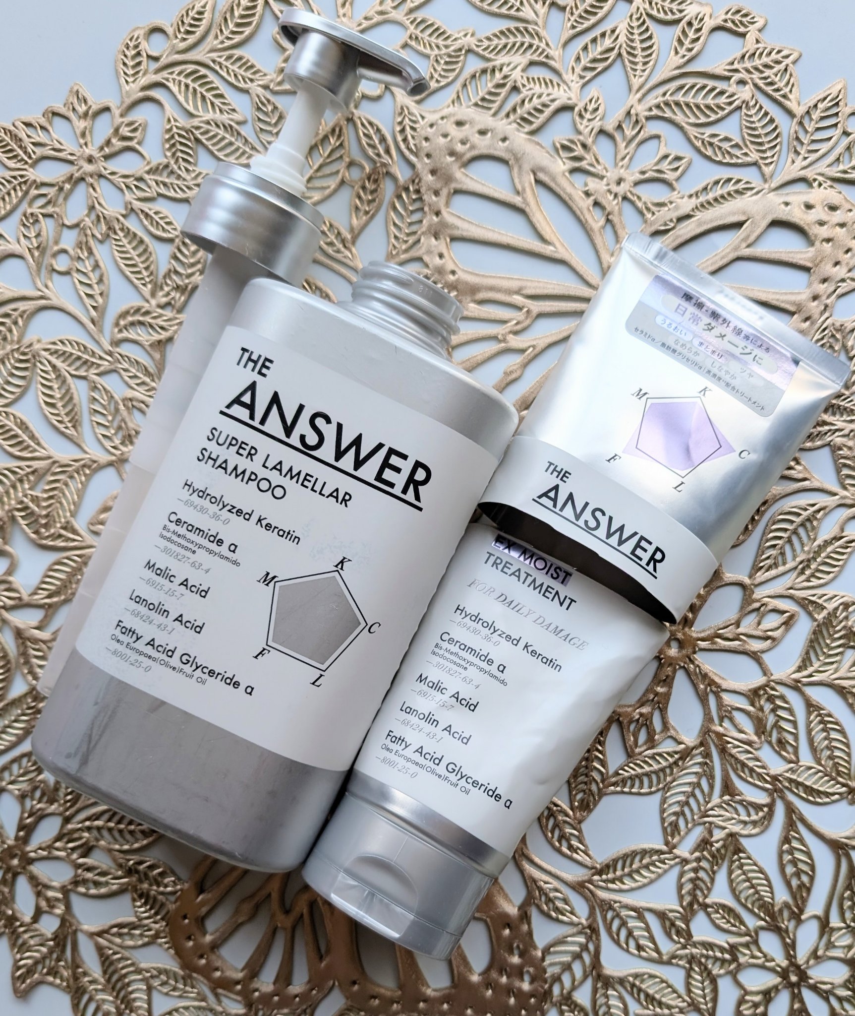 THE ANSWER スーパーラメラシャンプー/THE ANSWER/市販シャンプーを使ったクチコミ（1枚目）