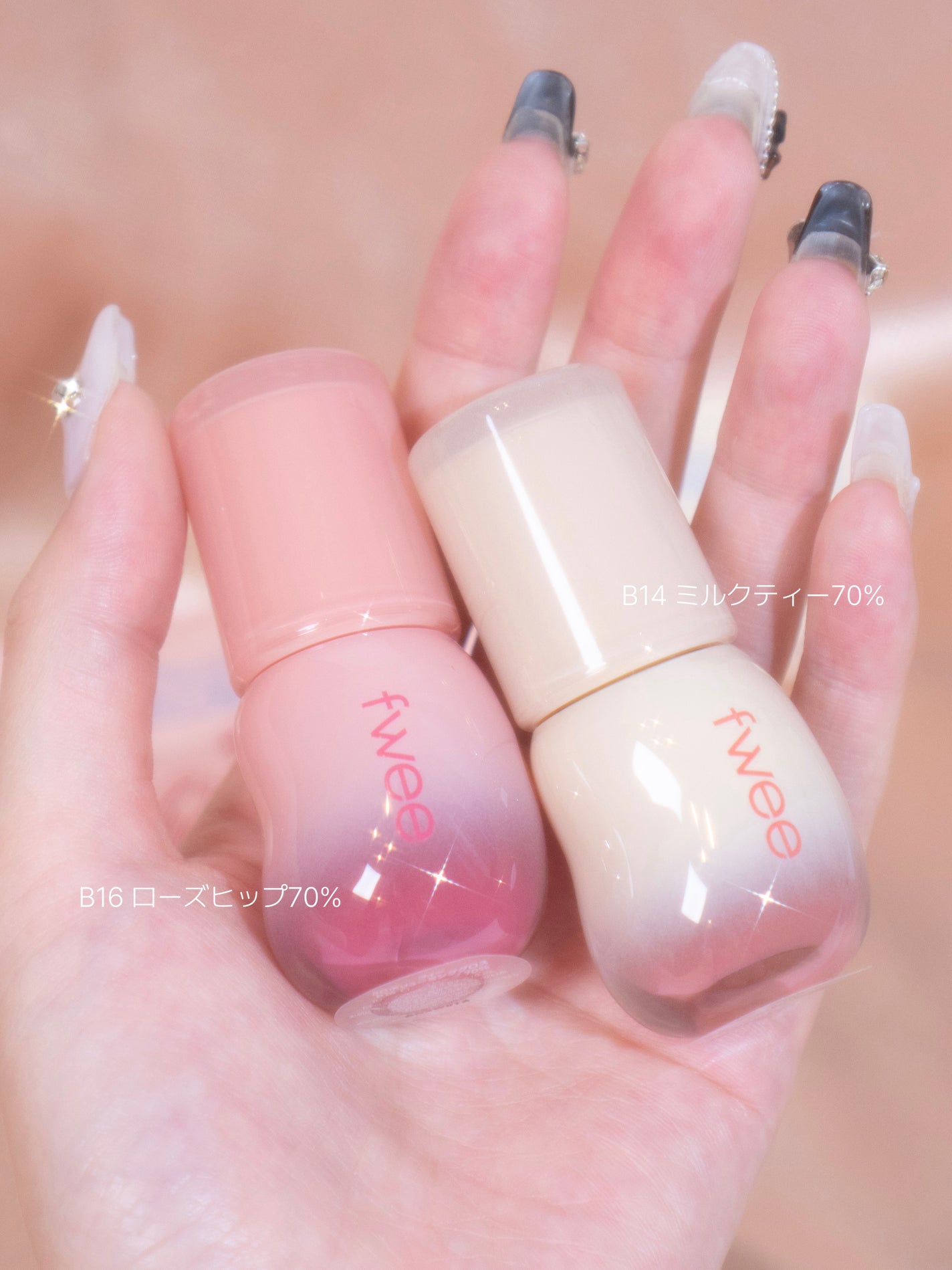 フィー 3Dボリューミンググロス/fwee/リップグロスを使ったクチコミ(2枚目)