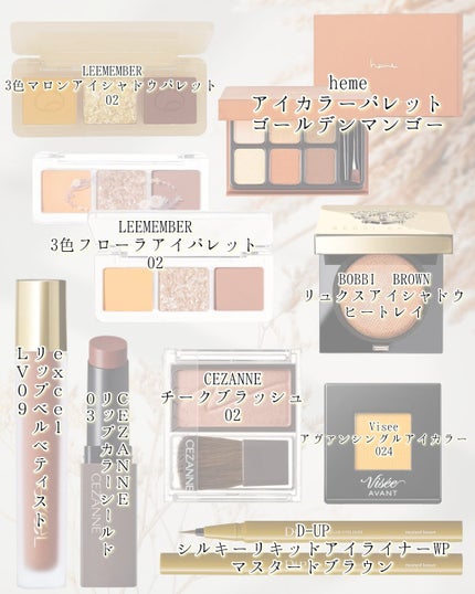 3色マロンアイシャドウパレット/LEEMEMBER/アイシャドウパレットを使ったクチコミ(3枚目)