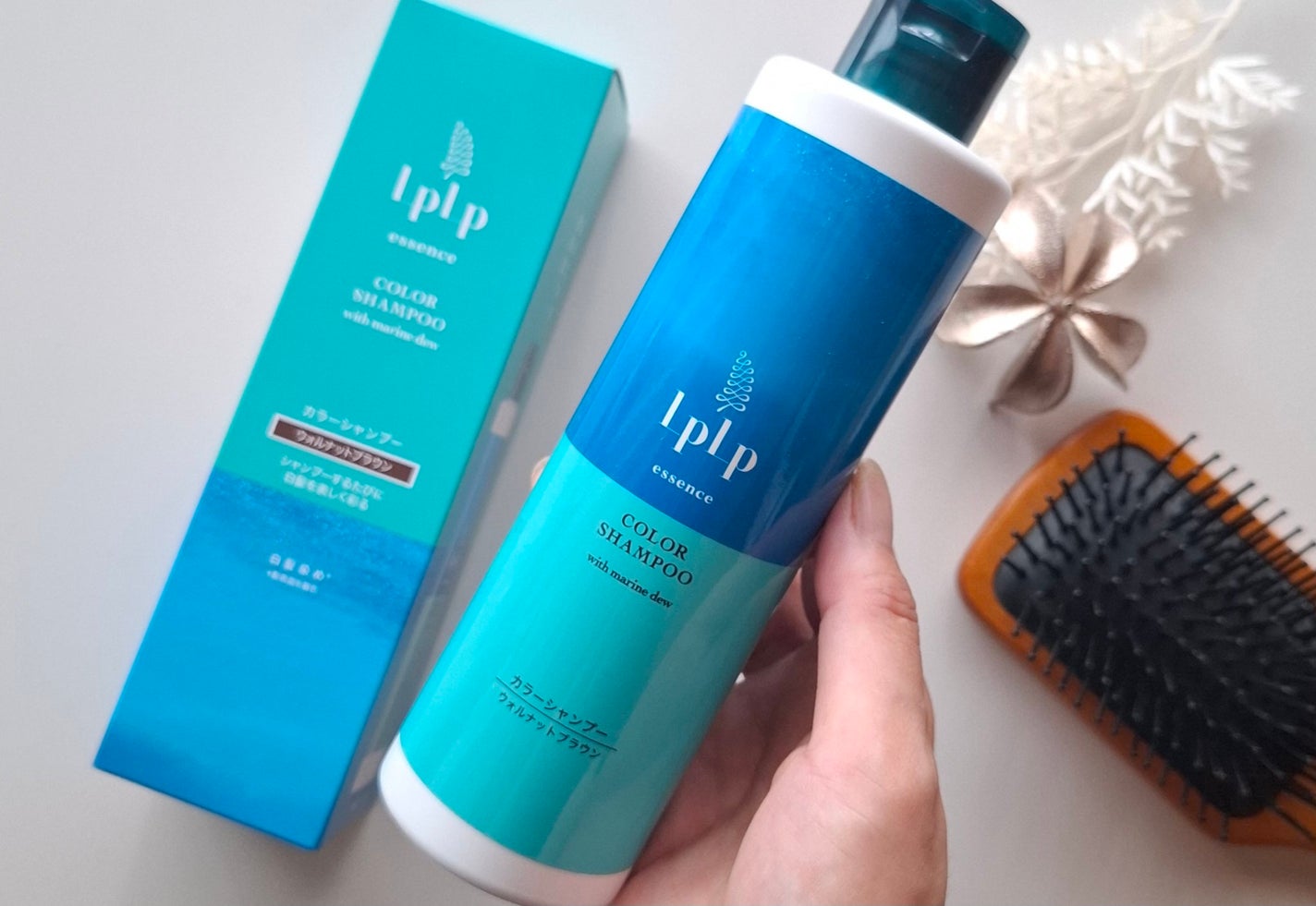 LPLP essence カラーシャンプー/カラープロテクトコンディショナー/LPLP(ルプルプ)/市販シャンプーを使ったクチコミ(1枚目)
