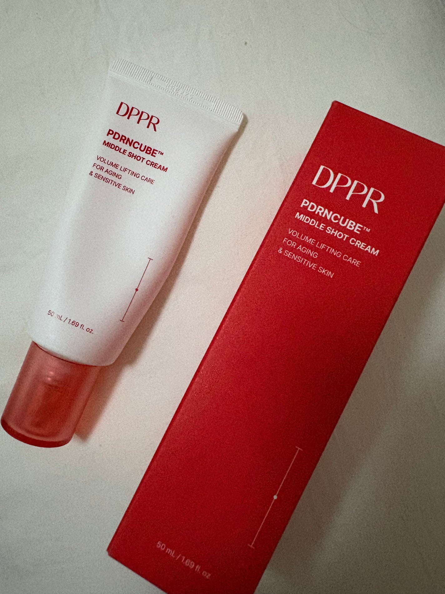 DPPR PDRN CUBE ミドルショットクリーム/DPPR/フェイスクリームを使ったクチコミ(1枚目)