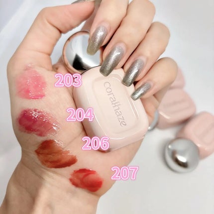 デュー ドロップ ティント/Coralhaze/リップティントを使ったクチコミ(2枚目)