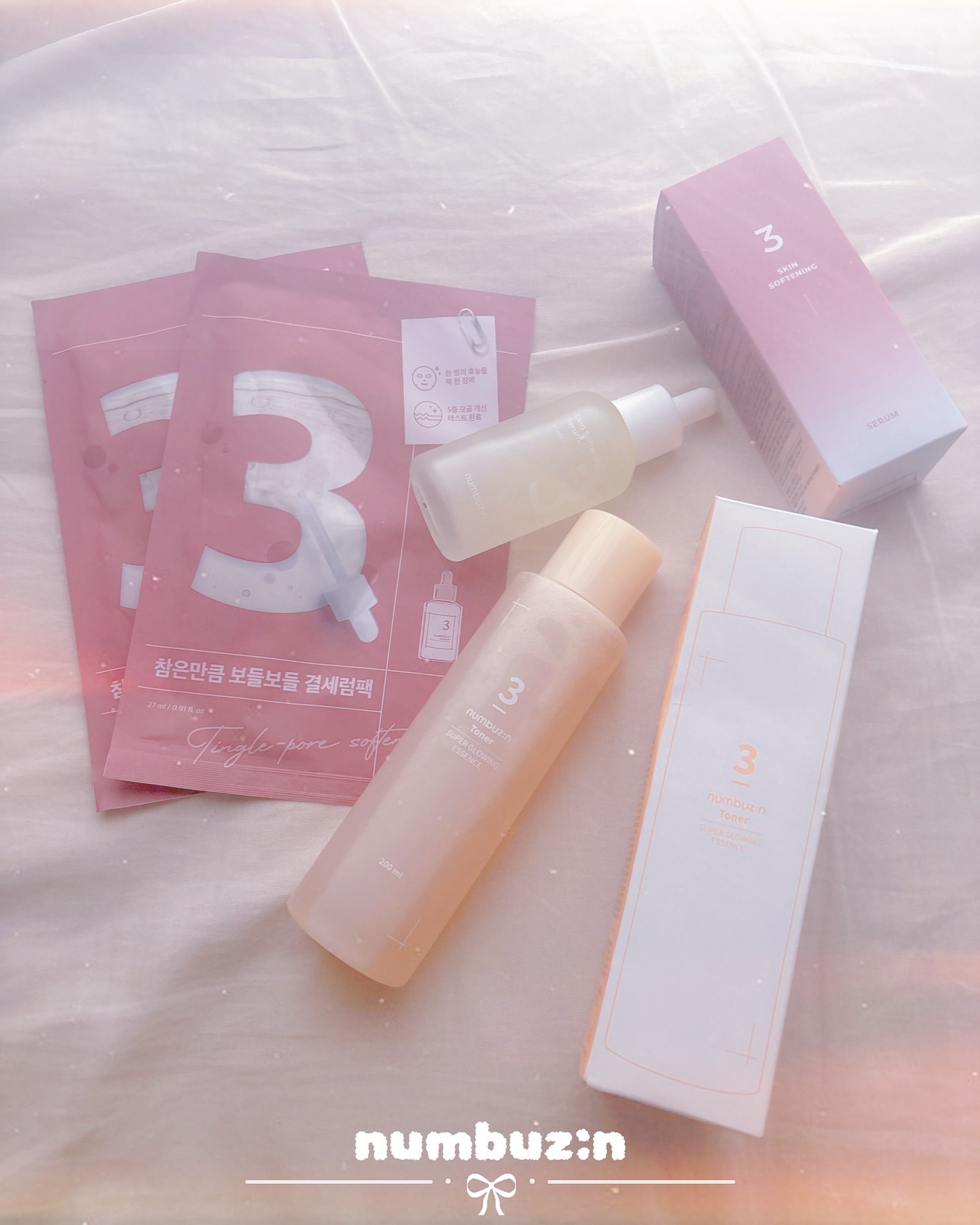 3番 すべすべキメケアセラム/numbuzin/美容液を使ったクチコミ（1枚目）