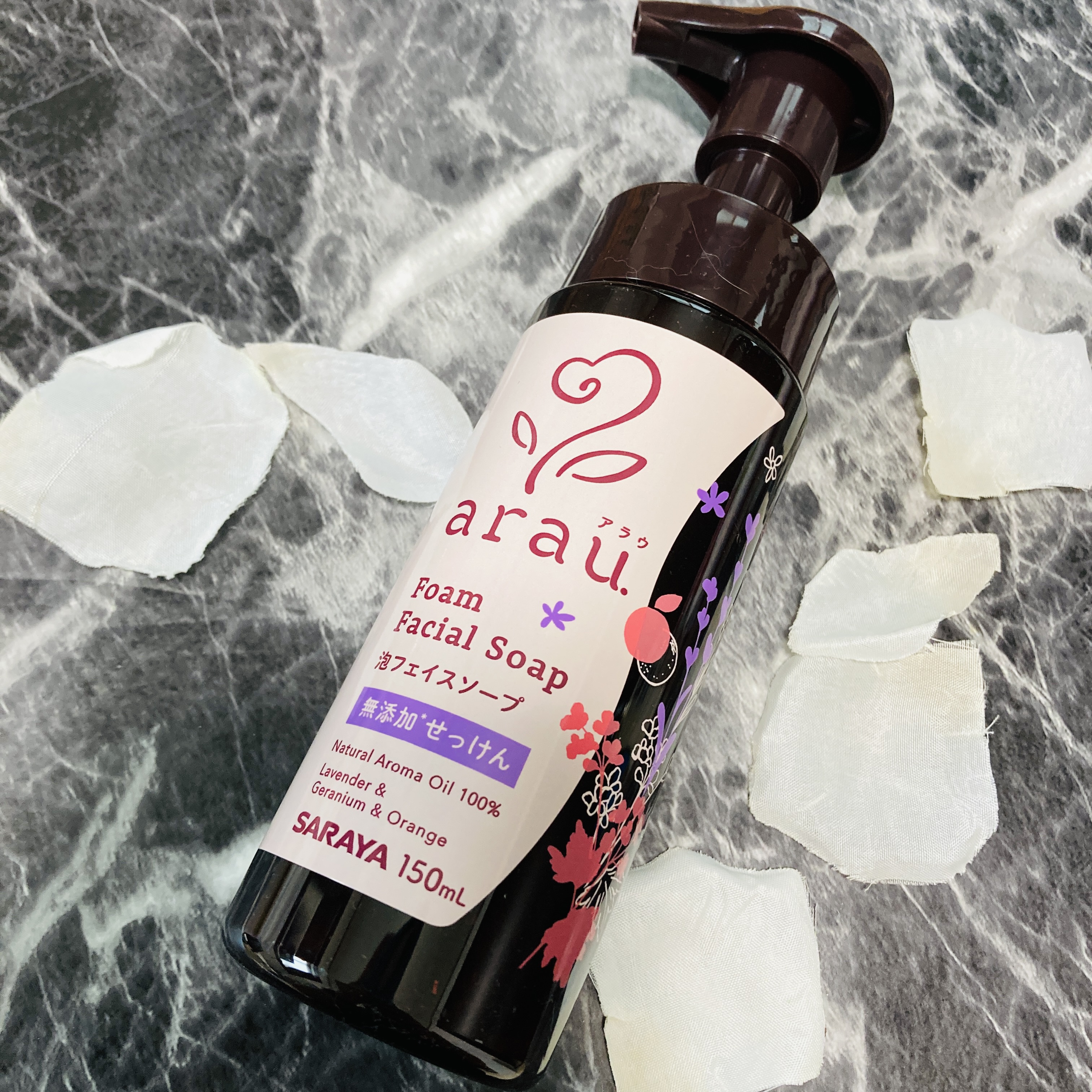 arau.（アラウ.） 泡フェイスソープ/arau.(アラウ)/泡洗顔を使ったクチコミ（2枚目）
