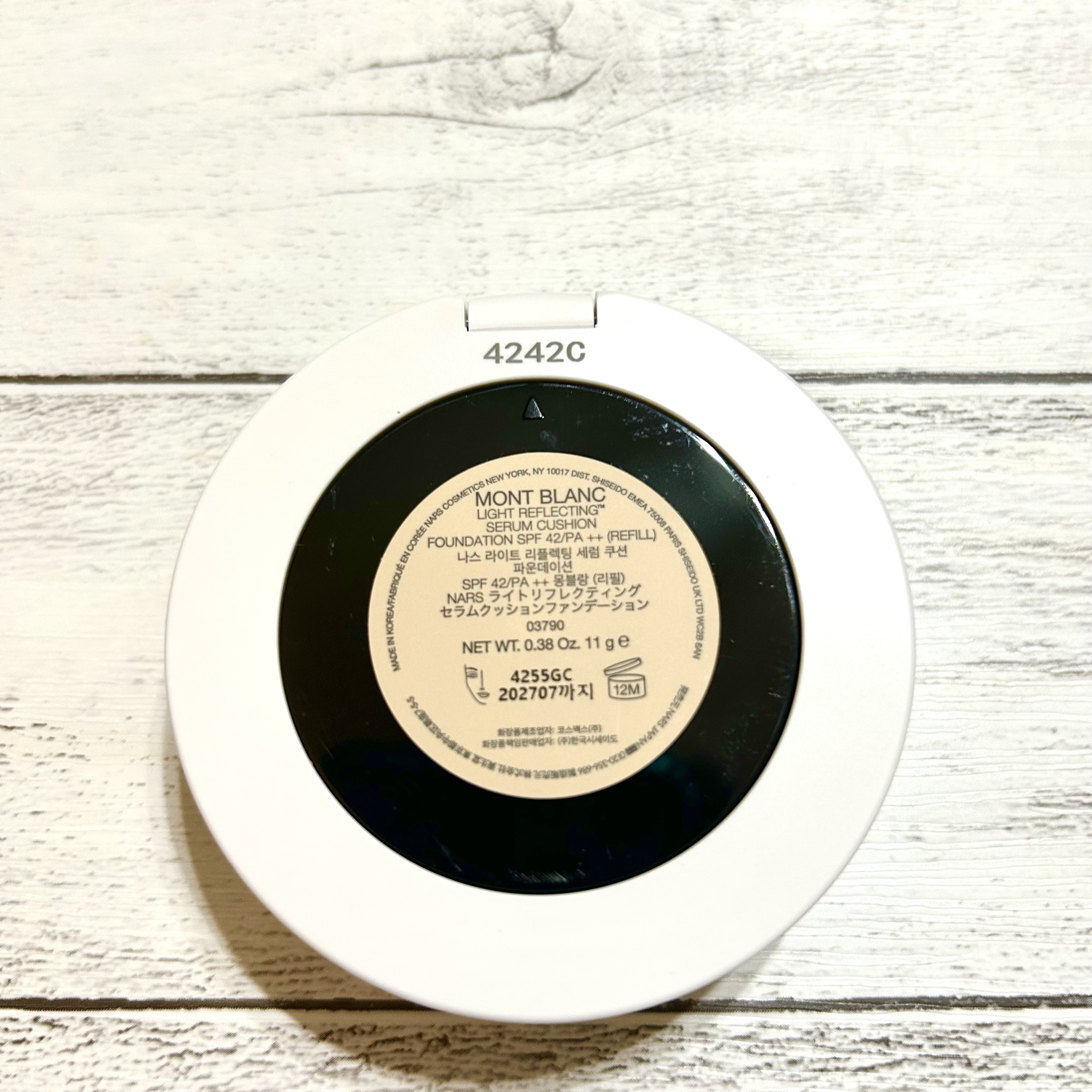 NARS ライトリフレクティング セラムクッション ファンデーション/NARS/クッションファンデーションを使ったクチコミ（2枚目）