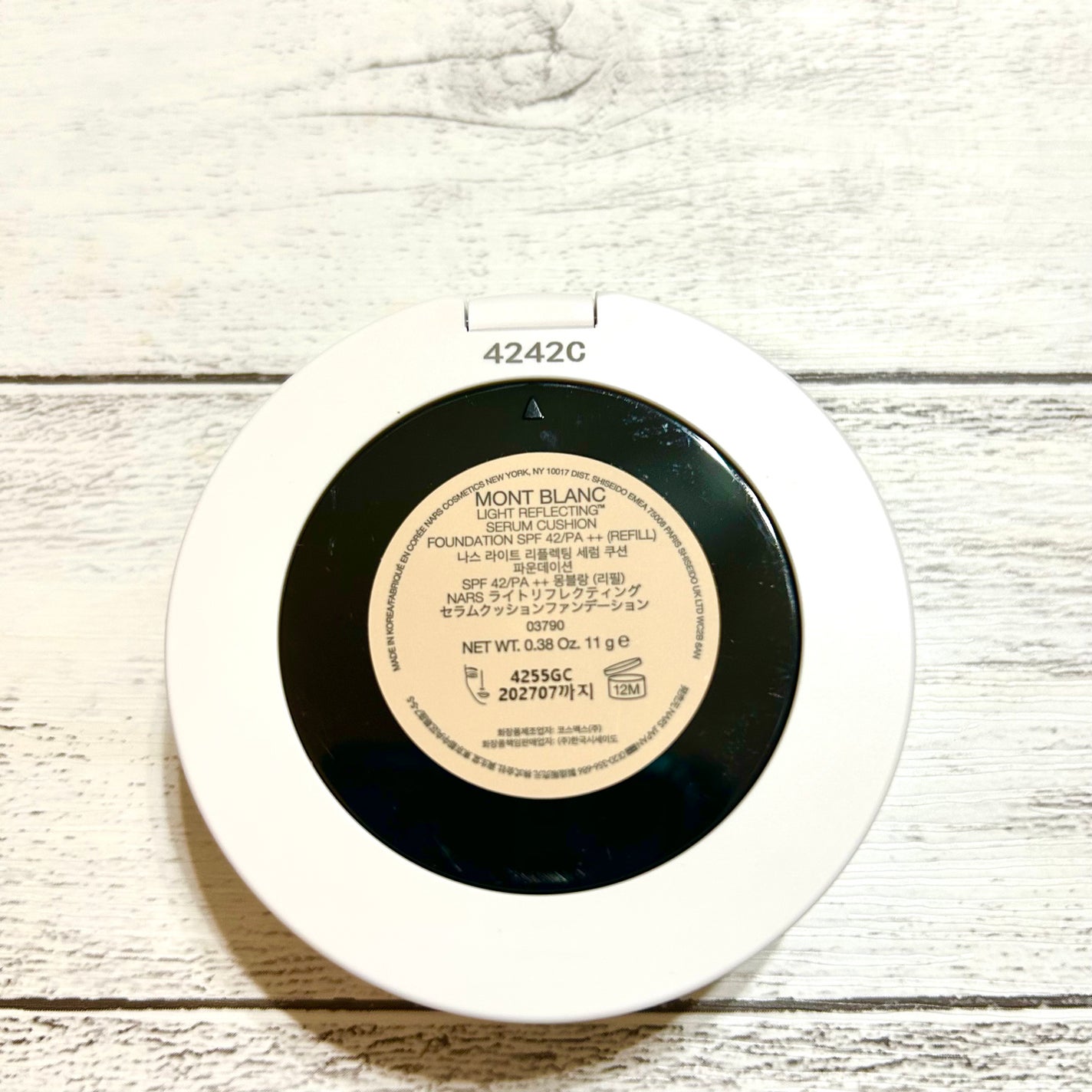 NARS ライトリフレクティング セラムクッション ファンデーション/NARS/クッションファンデーションを使ったクチコミ(2枚目)