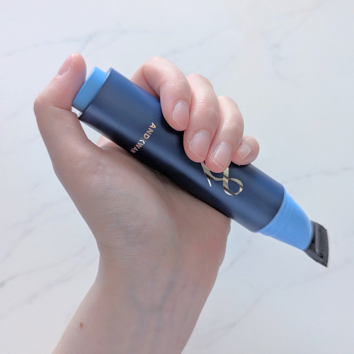 Scalp Root Calm & Barrier(コンブ一体型+リフィル セット)/ANDKWAN/スカルプブラシを使ったクチコミ(3枚目)